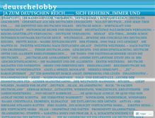 Tablet Screenshot of deutschelobby.com